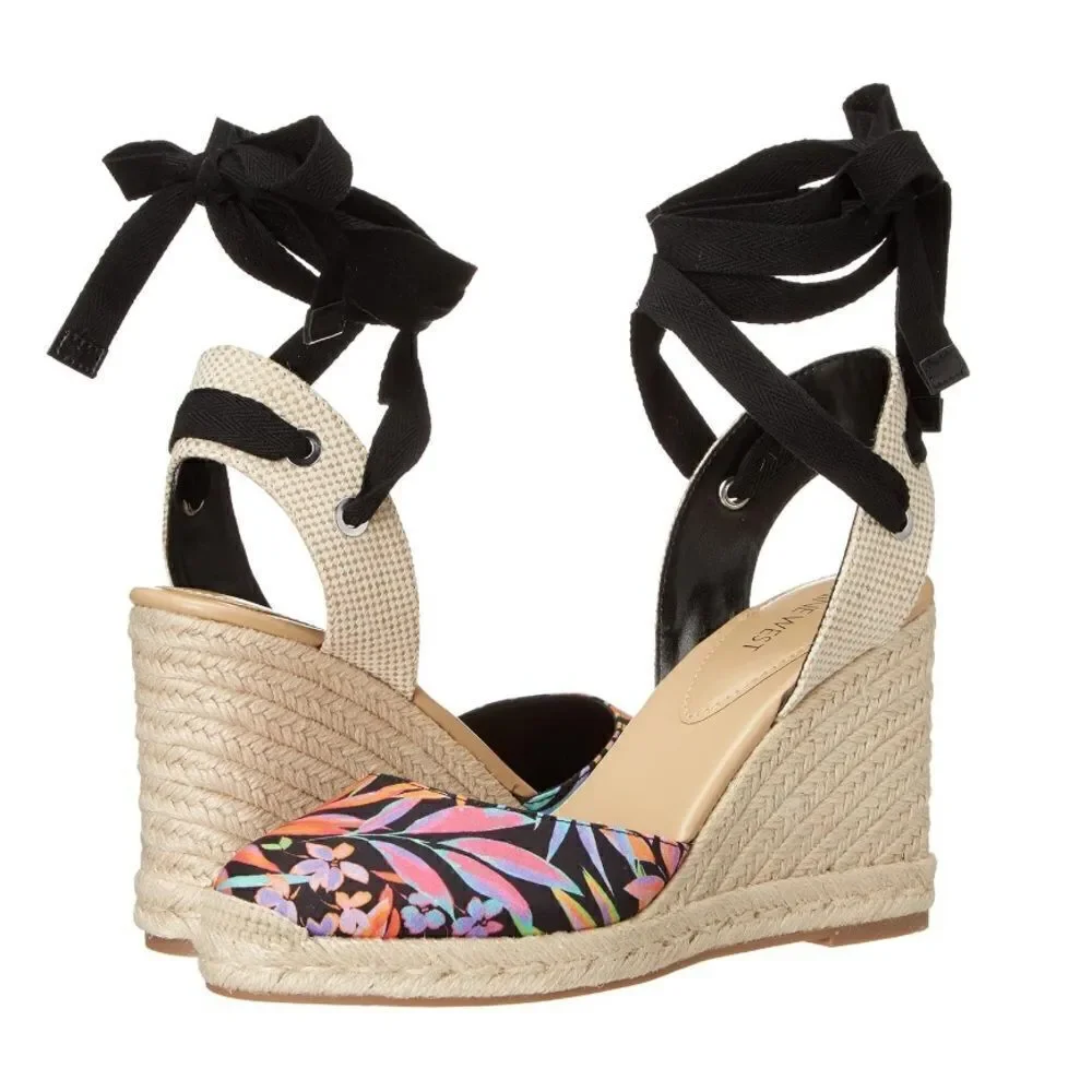 Nine West Women's Espadrille Wedge Sandal - new in box